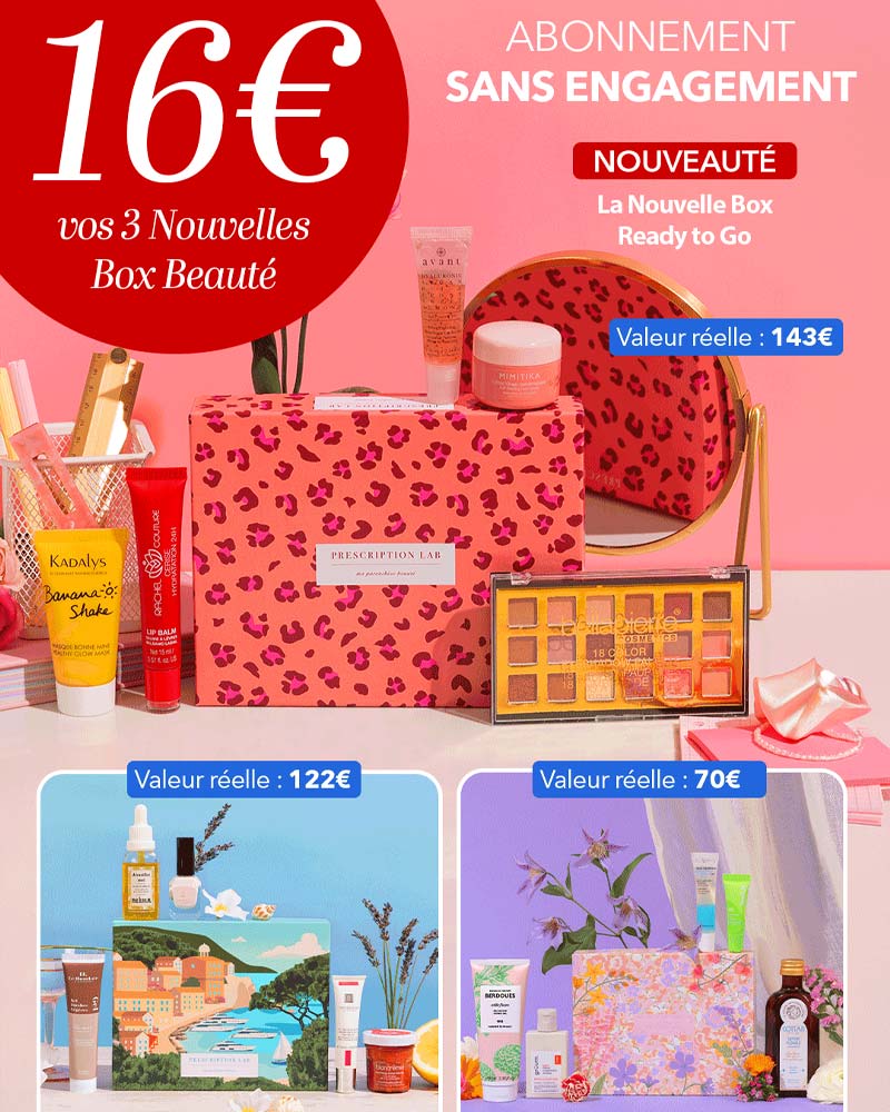 Offre Prescription Lab : 3 box pour 16€