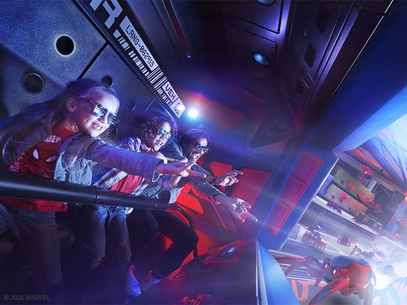 Attraction Spider-Man W.E.B. Adventure