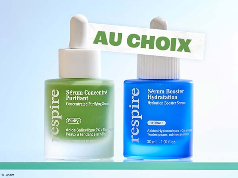 Sérum Respire offert
